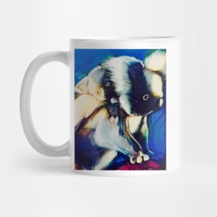 Koala baby on back Mug